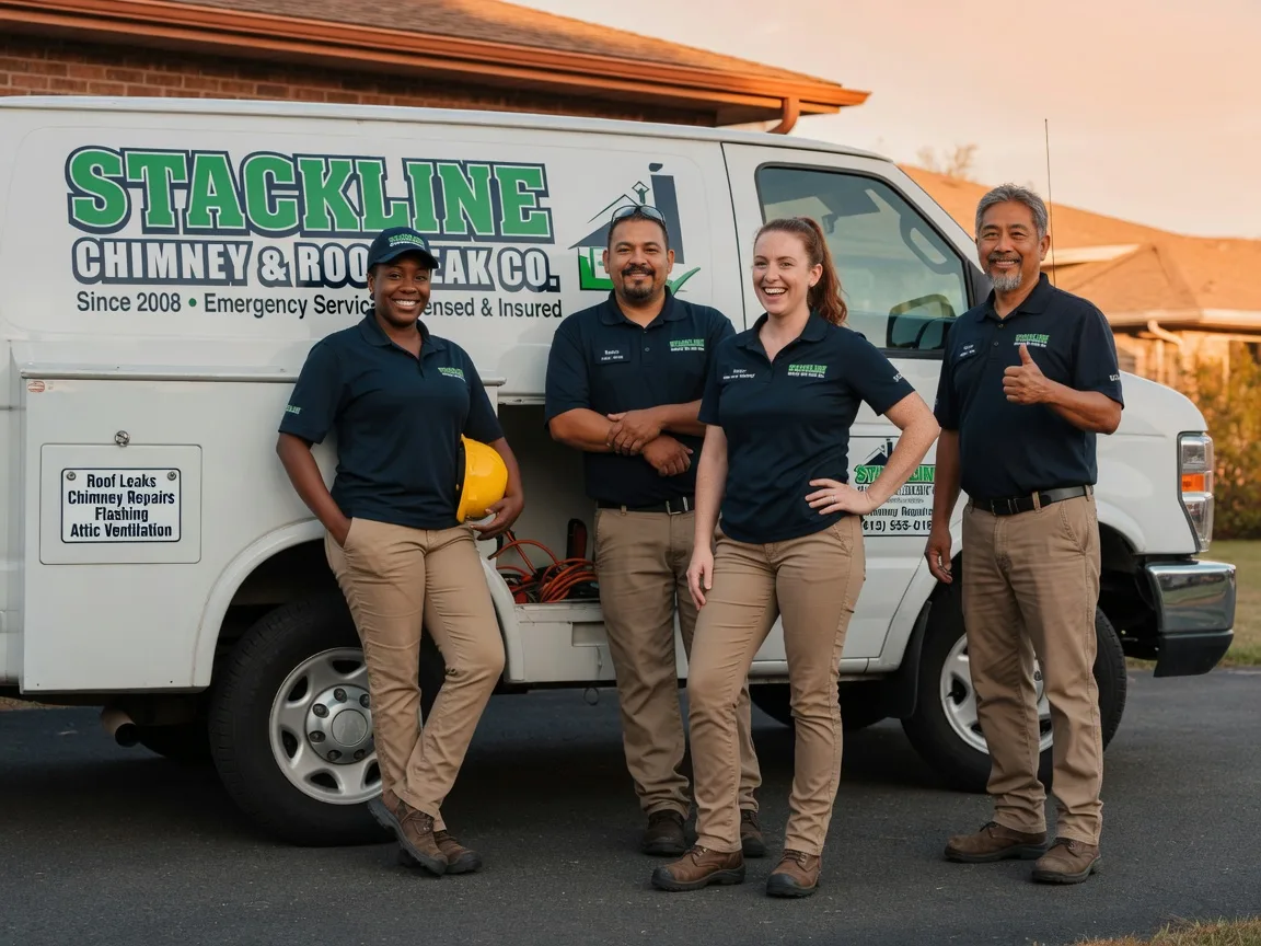 Chimney flashing repair company in Eola, IL